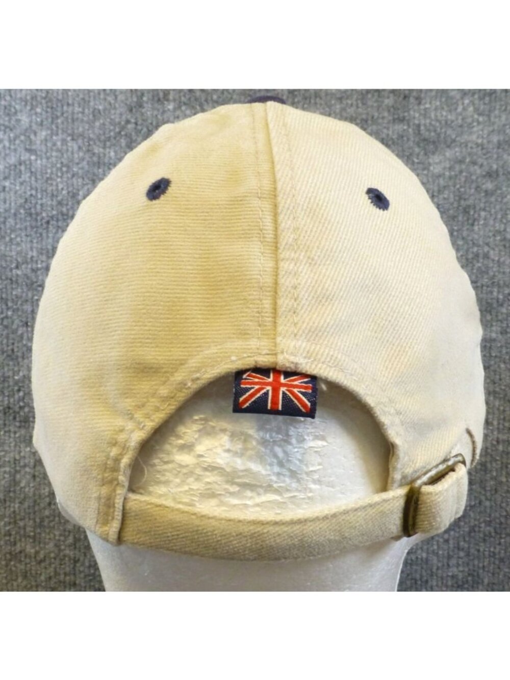 Tower Of London Beige Baseball Cap Adjustable Historic Royal Palaces Logo Embroi - Picture 3 of 6